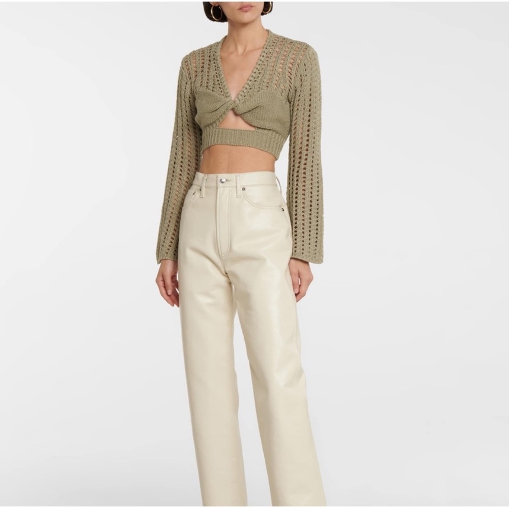 Jonathan Simkhai knit crop sweater